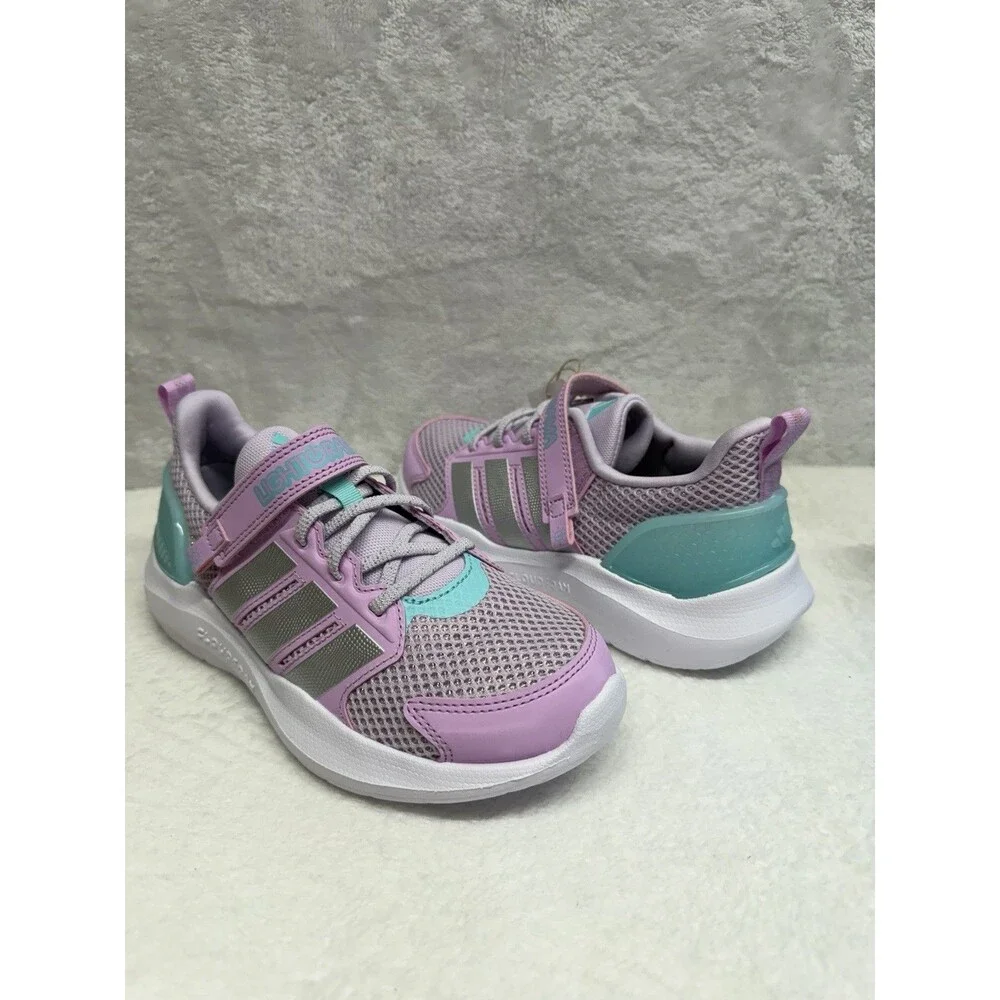 Adidas Lightorama RNR EL C Sneakers Girls Size 3 Y Pink